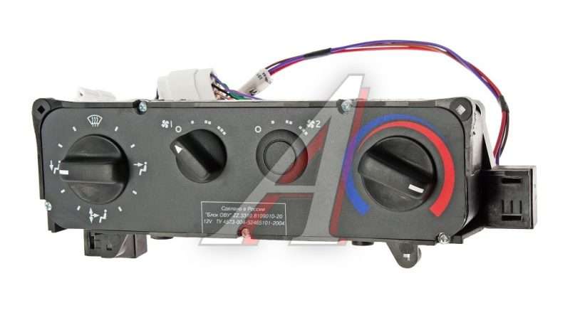 Блок управления отопителем салона автомобилей: комфорт и инновации