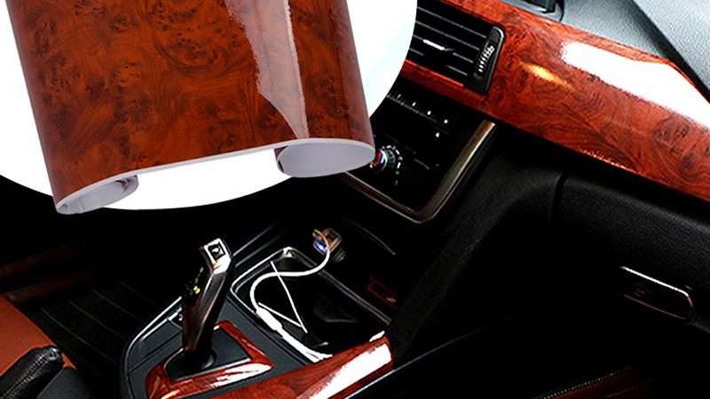 Декоративные наклейки для салона автомобиля