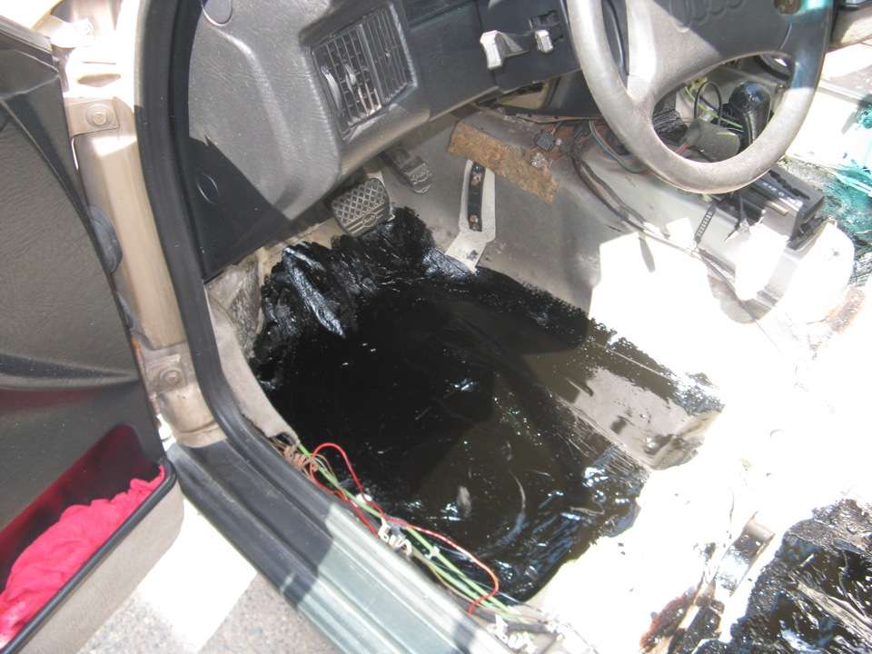 Как обработать салон автомобиля от ржавчины