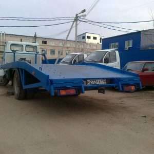 Как эвакуировать автомобиль с газона