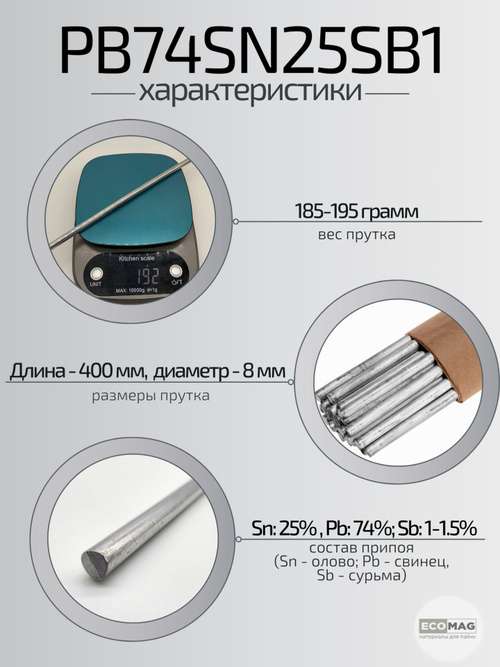 Припой для ремонта кузова автомобиля