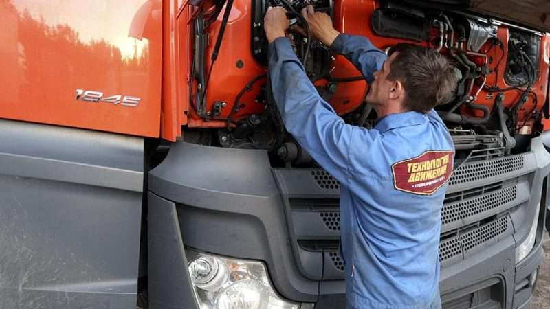 Ремонт электроники грузовых автомобилей