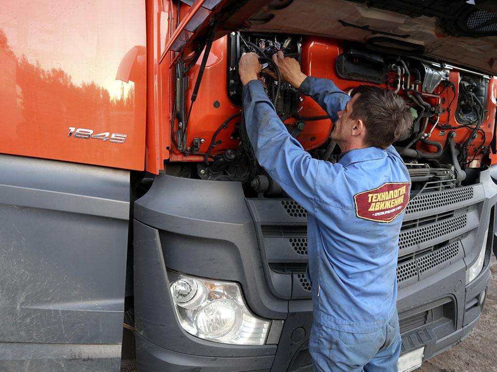 Ремонт электроники грузовых автомобилей