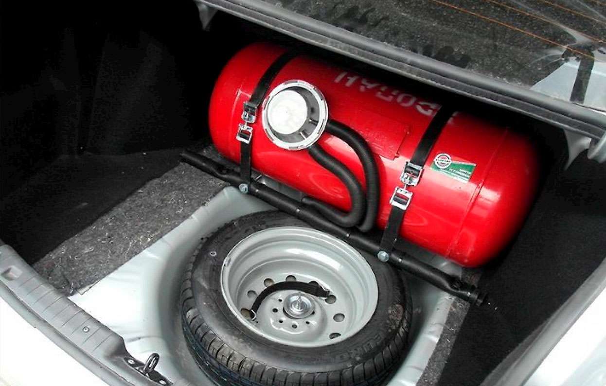 сжатый газ как топливо в автомобилях