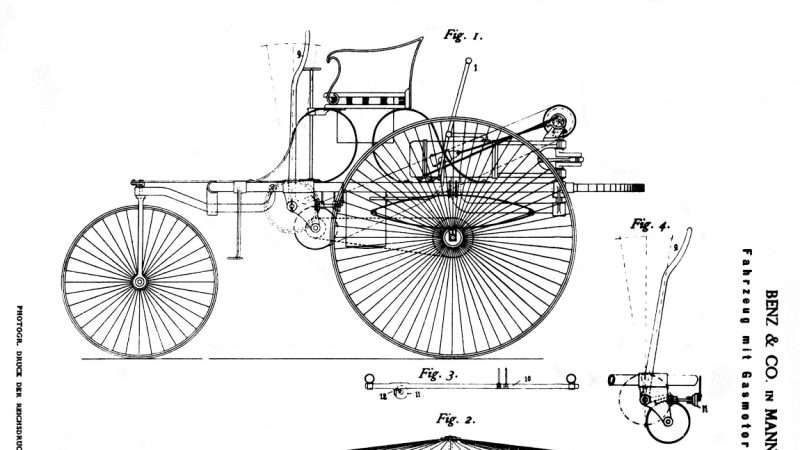 Трансмиссия первых автомобилей