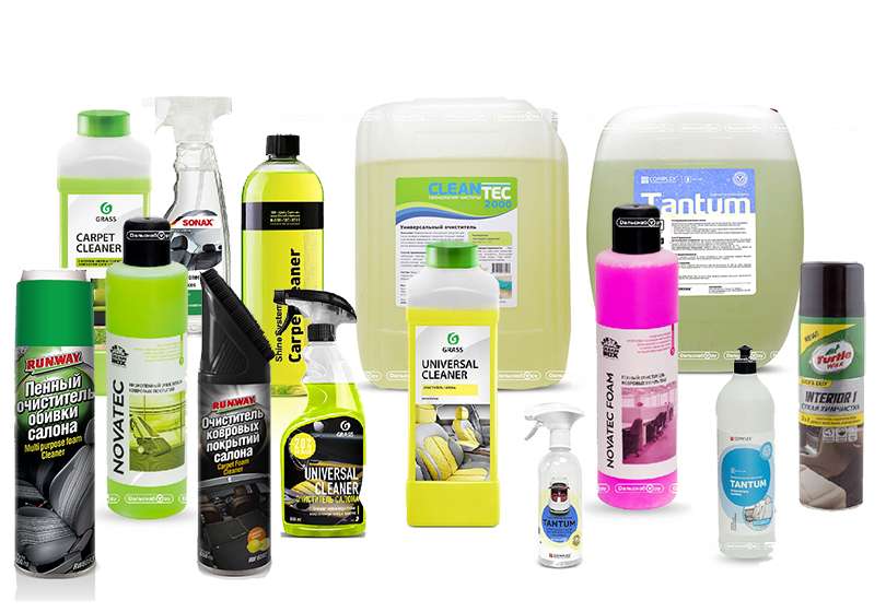 Чем лучше всего очистить салон автомобиля