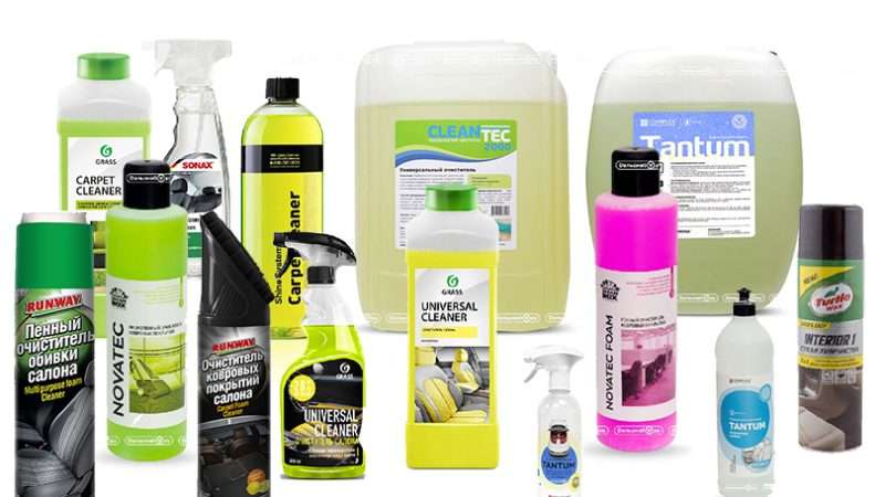 Чем мыть автомобиль и салон авто